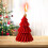 Christmas tree aromatherapy candle rotating desktop 5