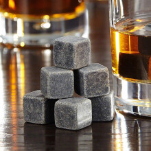 Whiskey Stones Set of 9 Reusable Chilling Stones with