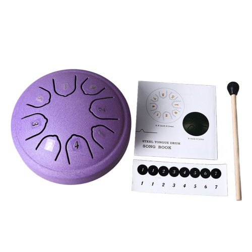Mini 8 Note Tongue Drum C Key 4.5"