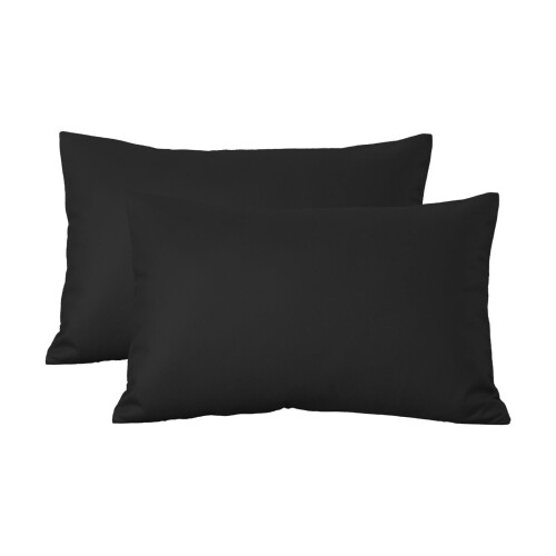 Queen Pillowcases Cotton Set of 2 Soft Breathable Envelope 1