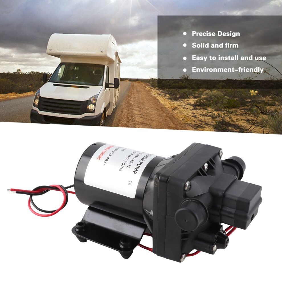 55 Psi 12V Water Pump 3 Gpm For Rvs 7293282687820