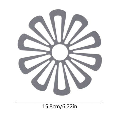Thickened Insulating Table Mat Non-Slip Flower Design for 1