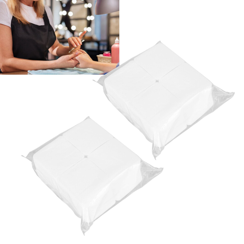 800pcs Lint Free Cotton Nail Wipes, Cleaner
