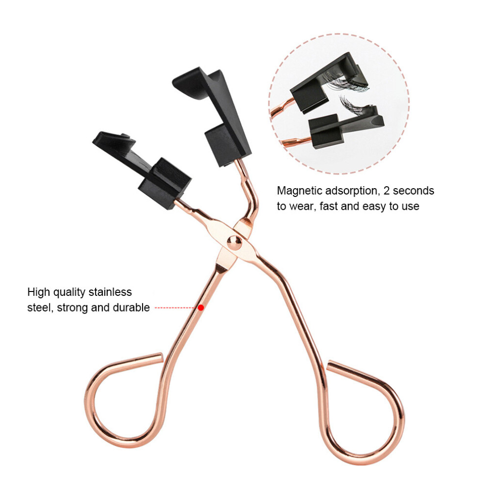 False Eyelash Applicator Stainless Steel Clip