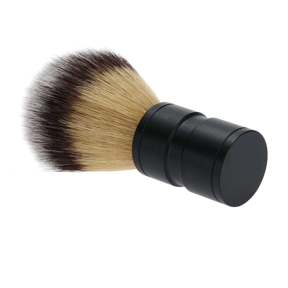 Black Quick-Dry Shaving Brush Nylon Aluminium Men