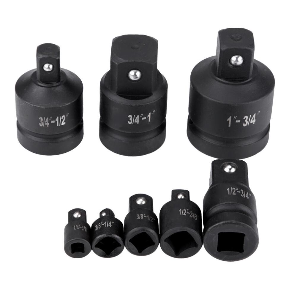 8 Piece Socket Converter Set Cr-Mo Black 7293282097797