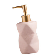 Keramik-Flaschenspender mit einfach zu drückender,-Rosa
