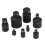 8 Piece Socket Adaptor Set 1/4-1 Inch 3