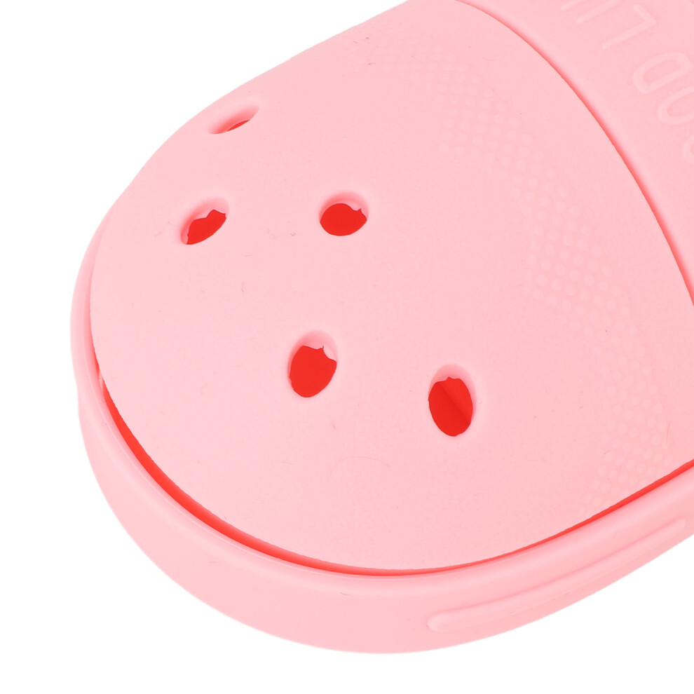 Pink Silicone Makeup Brush Organiser 21 Holes