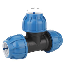 50mm PE Tee Water Pipe Accessory
