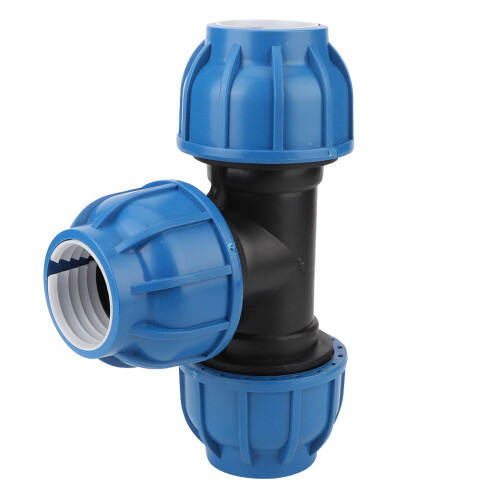 Durable 50mm Tee Water Pipe Connector 2