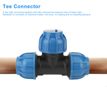 PE Plastic 50mm Pipe Tee Fitting