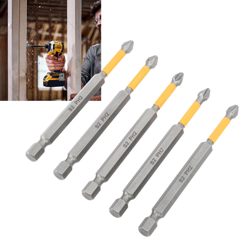 S2 Steel 5Pc Cross Driver Bit Set