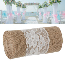 Sackleinenband 15x220cm Natur 1 Stk DIY-Rolle