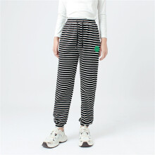 Boys' Casual Striped Pants, Soft & Machine Washable