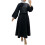 Damen-Tunika und Hosen-Set mit Blumenmuster 1