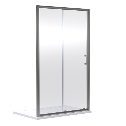 Balterley 1500 x 1900mm Single Sliding Shower Door
