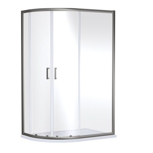 Balterley 1200 x 900 x 1900mm Offset Quad Enclosur