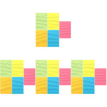 4Pièces Notes Ligné Couleurs Variées Usage Scolaire