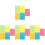 4Pcs Daily Use Assorted -Stick Note Pads Lined Memo Stickers 1