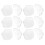 6Pcs Embroidery Wax for Sewing Thread Knots Prevention Beeswax White 1