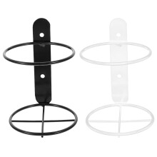 2St Metalen Wandhouder Wijnrek, , Elegant Ijzeren Design