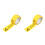 2Pcs PVC Safety Warning Tape Anti-Static Floor Marking Multi-Color 1