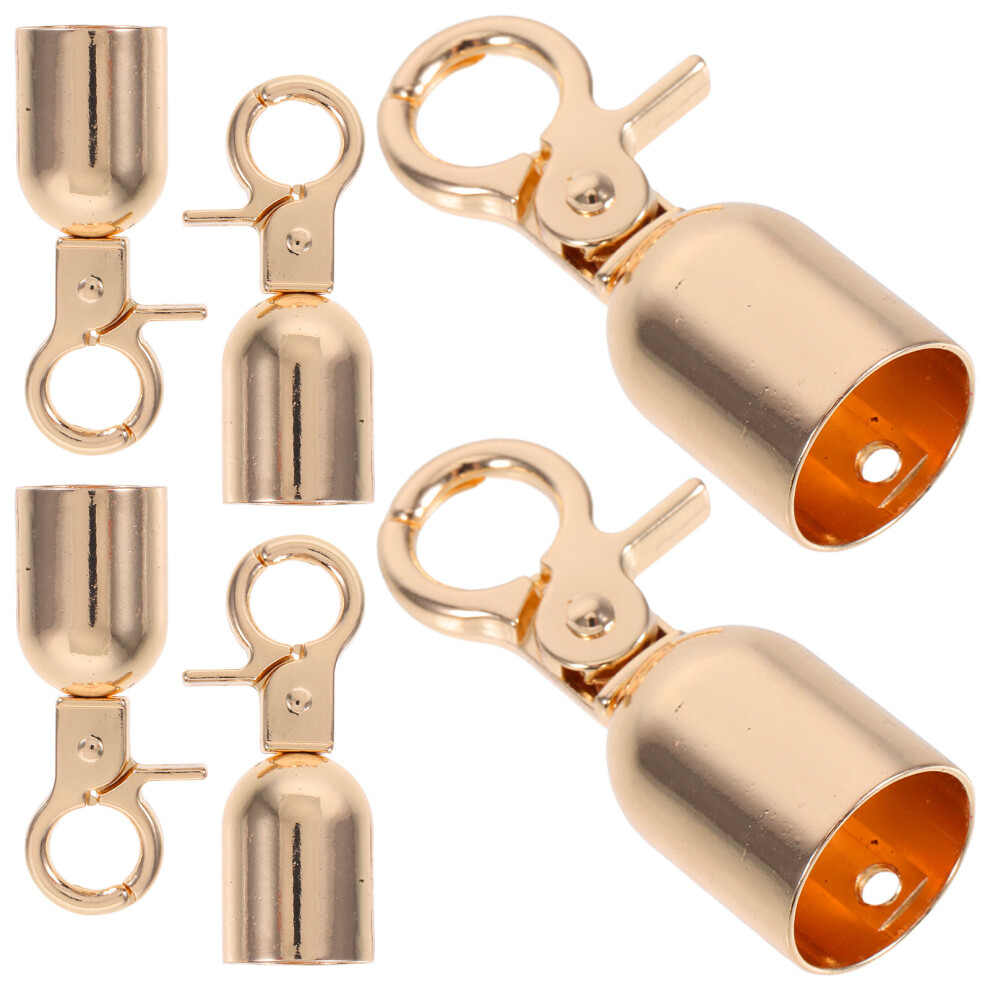 Stanchion Rope End Hooks Rope End Snap Hook Zinc Alloy Golden 6 3763810601474