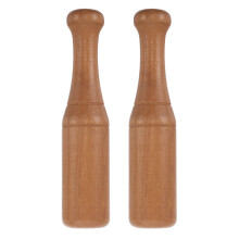 2Stk Robuster Holz Gemüse Stampfer Handlicher Fermentation Mischer