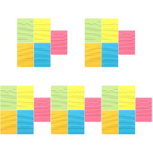 5Pièces Notes Adhésives Lignées Qualité Supérieure