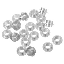 30Pcs Aluminum Inline Axle Spacers Silver for Roller Skate Stability