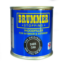 Brummer Wood Filler Dark Oak 700g - The Original And Still The Best