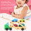 Mini Wooden Car Toy for Babies 5