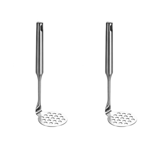 2Stk Kartoffelstampfer Aus Für Und Gemüse, Silber