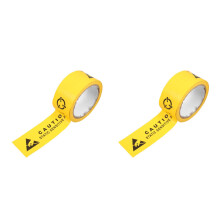 2Stk Warnband PVC Anti- Mehrfarbig Sicherheitsfolie Für Böden