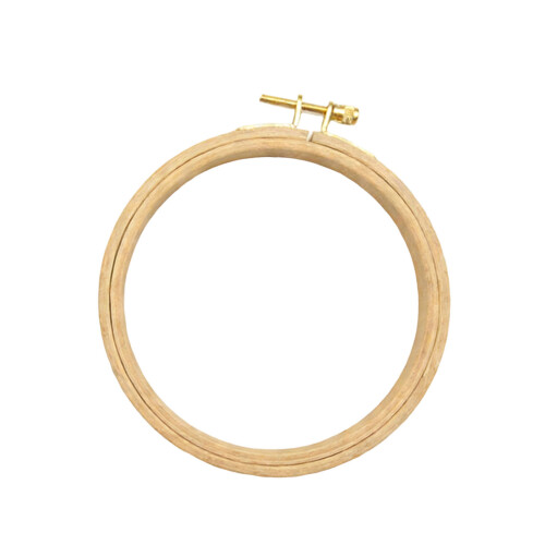Sturdy Wood Embroidery Frame Perfect For-Diameter 12.5cm