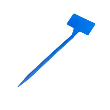 50 Kunststoff-Pflanzenetiketten für den Garten, Kräuter,-Blau