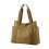 Żółta płócienna torba damska 55x39x14 cm 1