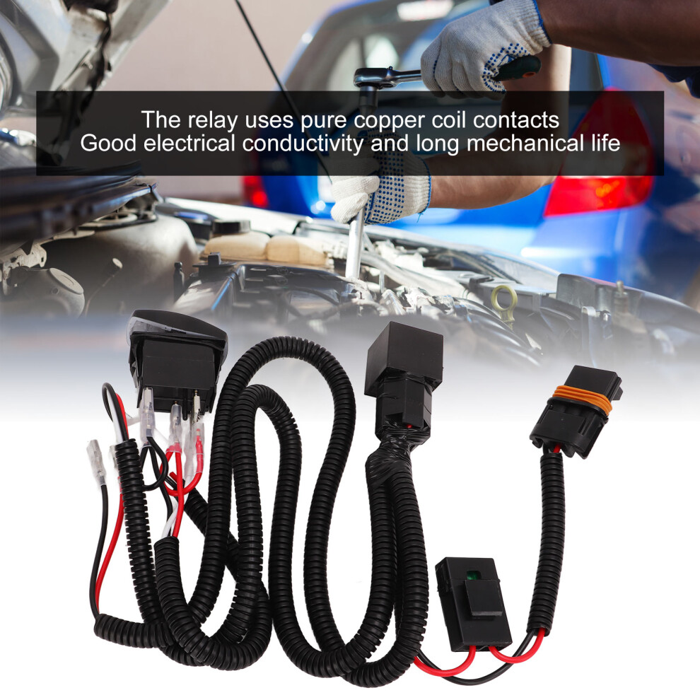 12V 24V 40A Car Horn Wiring Harness Relay Kit 7790334448090