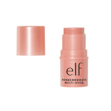 e.l.f. Monochromatic Multi Stick, Travel-Sized Luxuriously Creamy & Blendable Color, For Eyes, Lips & Cheeks, Glistening Peach, 0.17 Oz