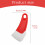 Soft Scraper for Pot Bottom Cleaning Food-Grade Silicone 1 3