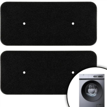 Lot de 4 filtres éponge de remplacement pour sèche-linge à pompe à chaleur compatibles avec Candy, Hoover, Ostein, Fagor