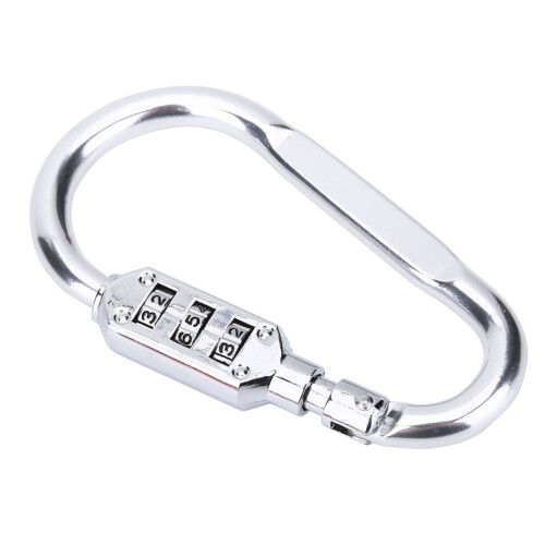 Carabiner Combination Lock 3 Colors