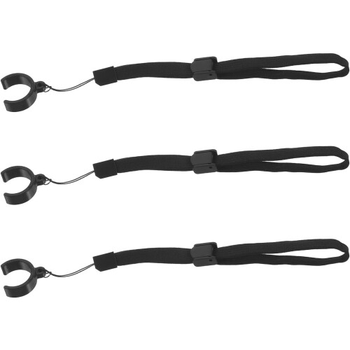 3 stk. polyester stokktau håndleddsstropp for turstokk stokkstropper lanyardholder