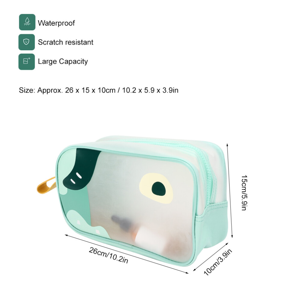 Waterproof TPU Cosmetic Pouch Cartoon