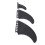 Paddleboard Fin Set Honeycomb Glass 1