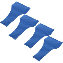 4 sztuki flag sędziowskich do futbolu rugby, woreczki fasolowe, żywe flagi karne
