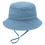 Lovely Infant Sun Cap Bucket Hat With Adjustable-Light blue S 1