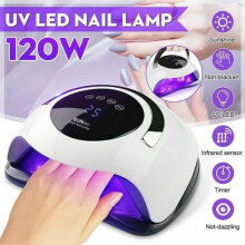 120 W:n UV-kynsienkuivauslamppu - SUN BQ-5T - älykäs sensori - 36 LEDiä