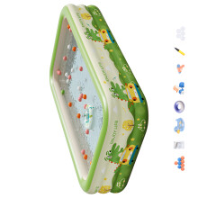 Huge Air Filled Swimming Pool 180X130X56cm strong PVC Great-PTK